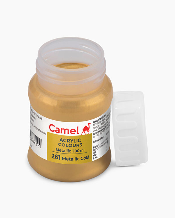 Camel Acrylic 100ml Gold