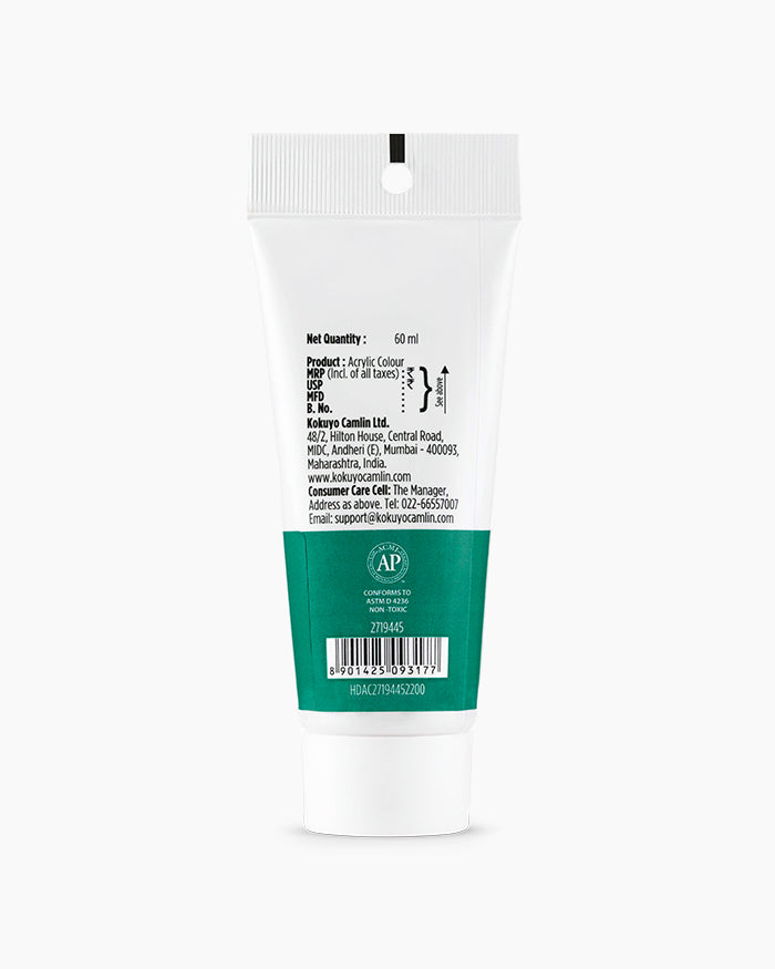 Camel HD Acrylic 60ml Viridian Hue Dark