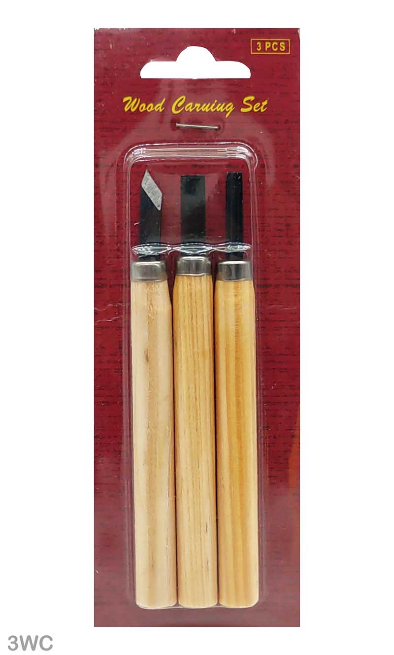 WoodCarving Tool Set Of 3