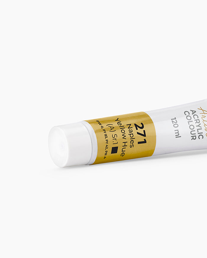 Camel Acrylic Colour Naples Yellow Hue 120ml