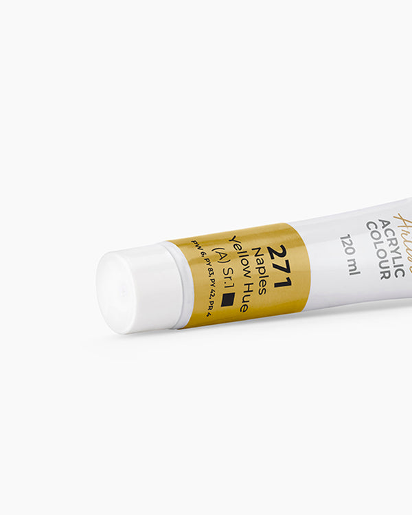 Camel Acrylic Colour Naples Yellow Hue 120ml