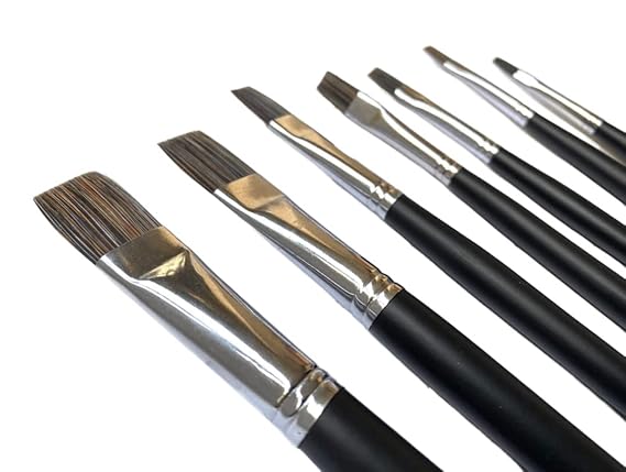 Sketch Lobby Flat Brush Set Of 7