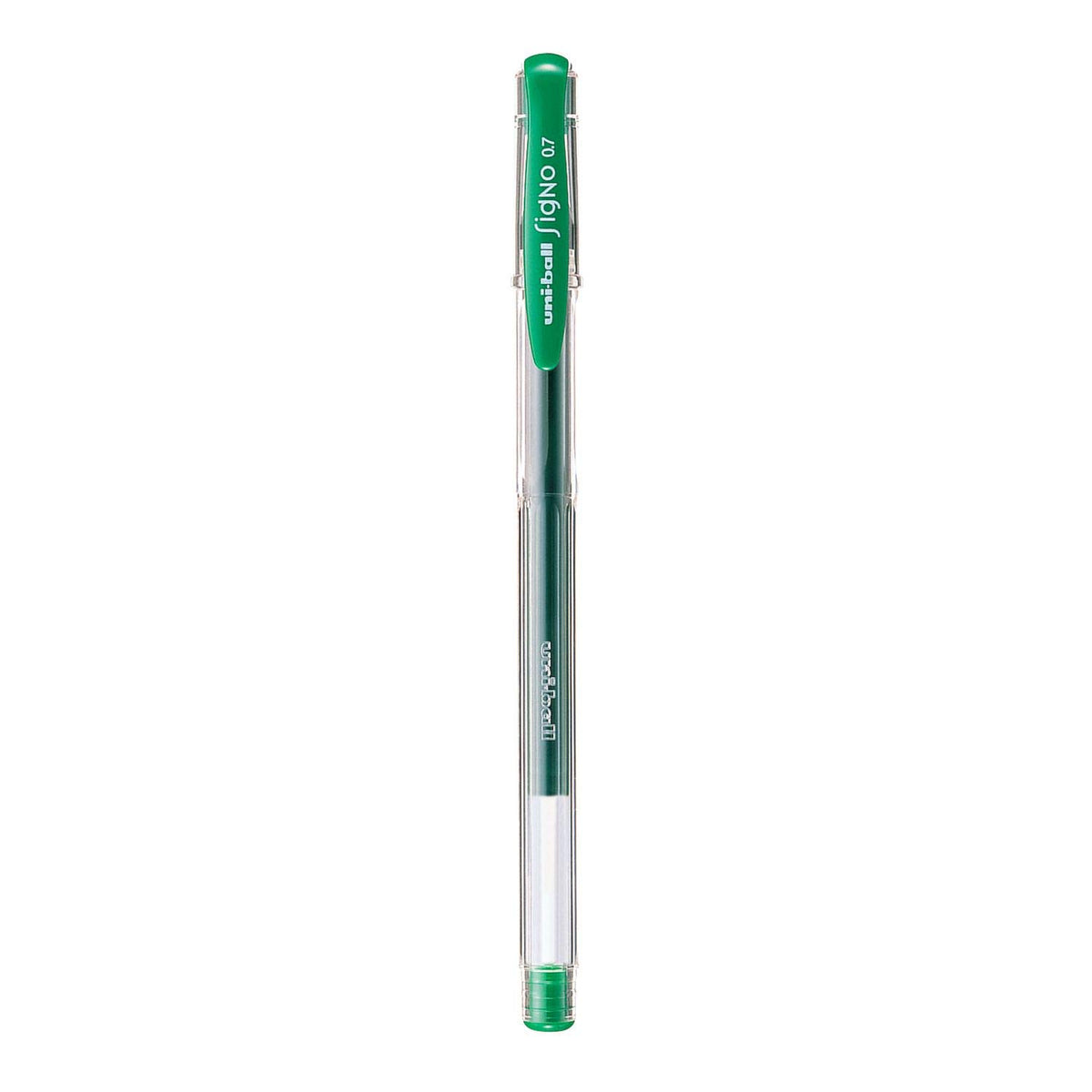 Uni Mitsubhishi Gel Pens Green Cap Fine