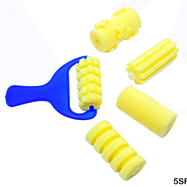 Roller Sponge Brush Set Of 5