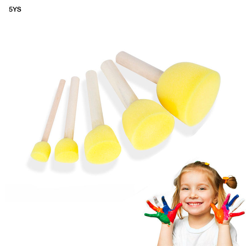 Sponge Brushes 5 Piece Set