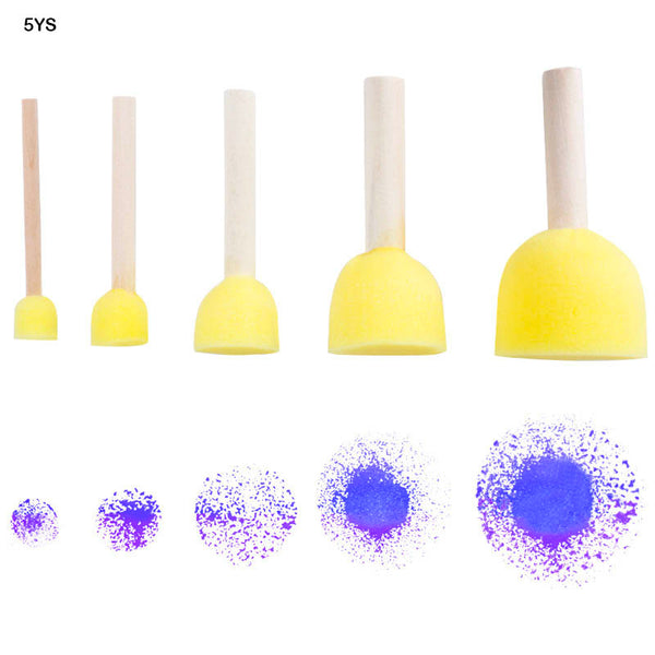 Sponge Brushes 5 Piece Set