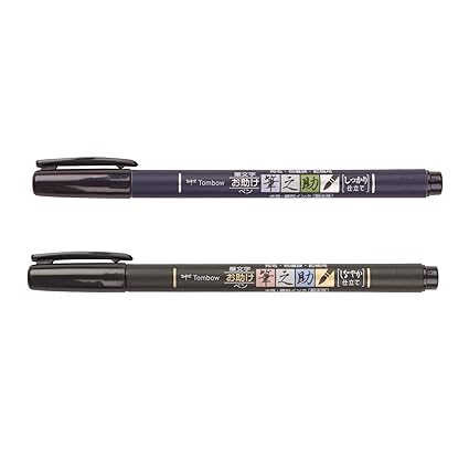 Tombow Fudenosuke Combo 2pcs