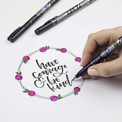 Tombow Fudenosuke Combo 3pcs