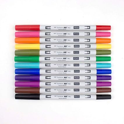 Tombow ABT Alcohol Markers Basic set 12