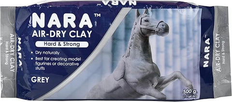 Nara Air Hardening Clay 500g Grey