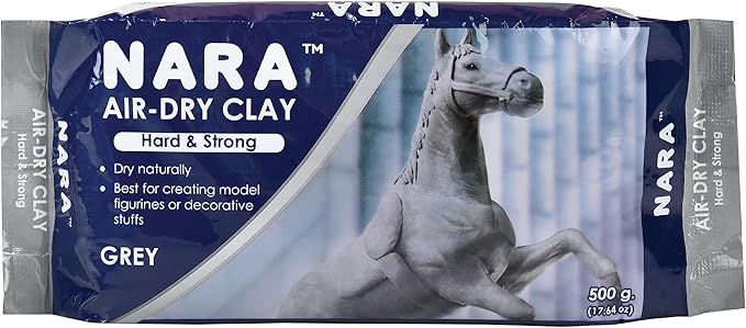 Nara Air Hardening Clay 500g Grey