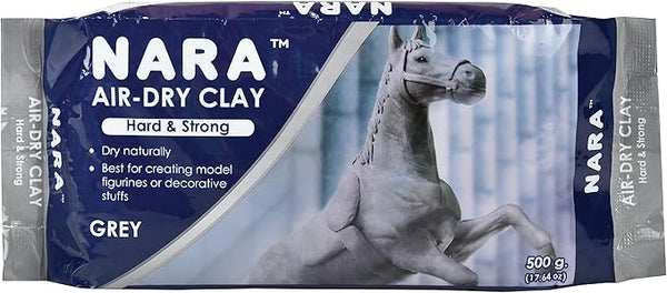 Nara Air Hardening Clay 500g Grey