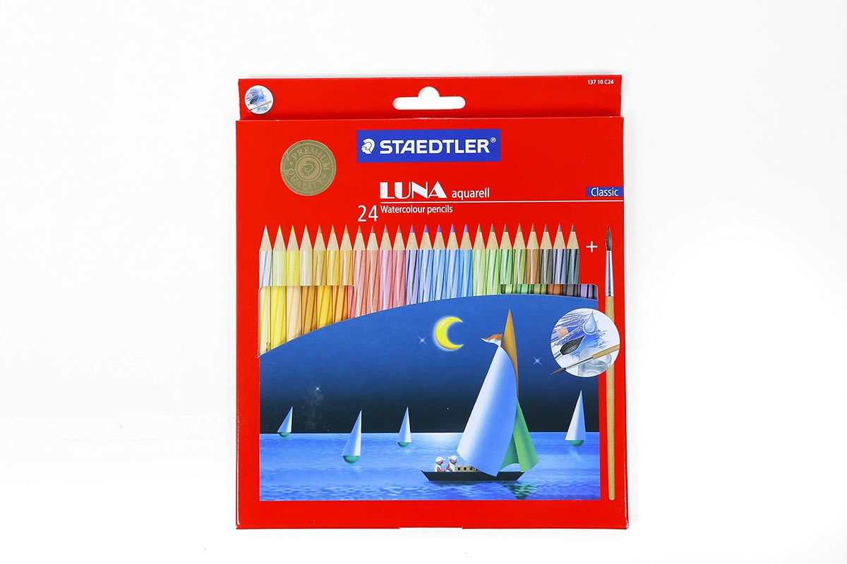 Staedtler Lumograph Watercolour Pencils 24 Shades