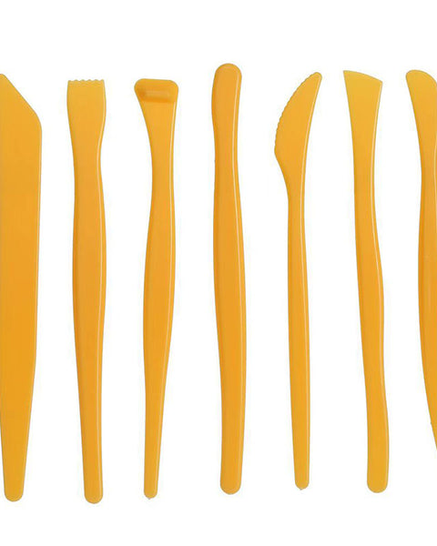 7pcs Modelling Clay Tool Yellow