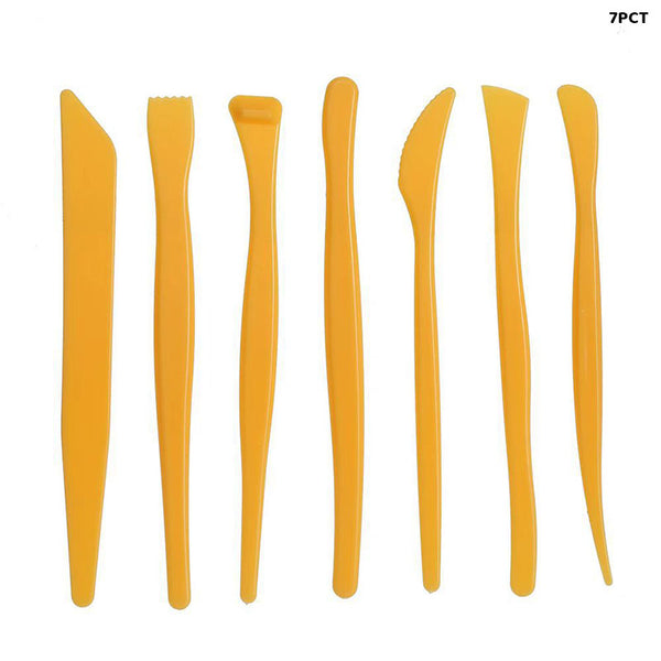7pcs Modelling Clay Tool Yellow