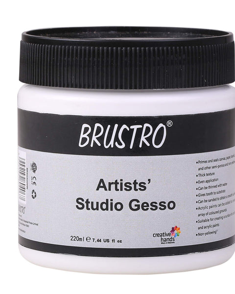 Brustro White Gesso White 220ML