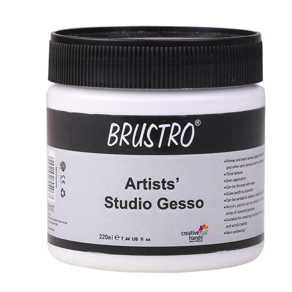 Brustro White Gesso White 220ML