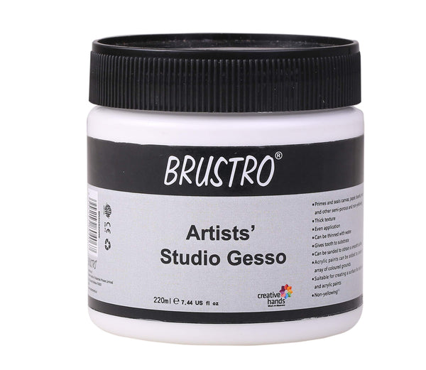 Brustro White Gesso White 220ML