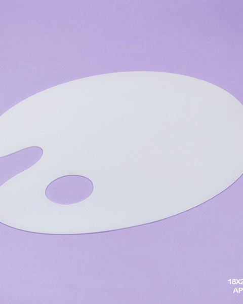 Oval Plastic Palette 18x27cm