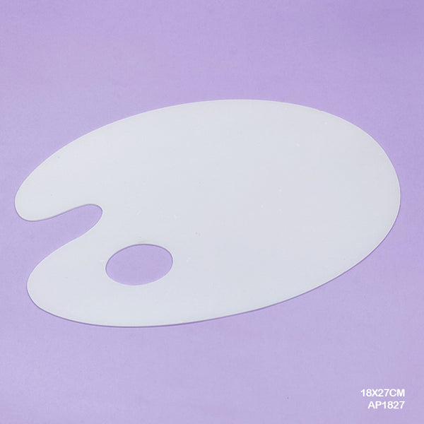 Oval Plastic Palette 18x27cm