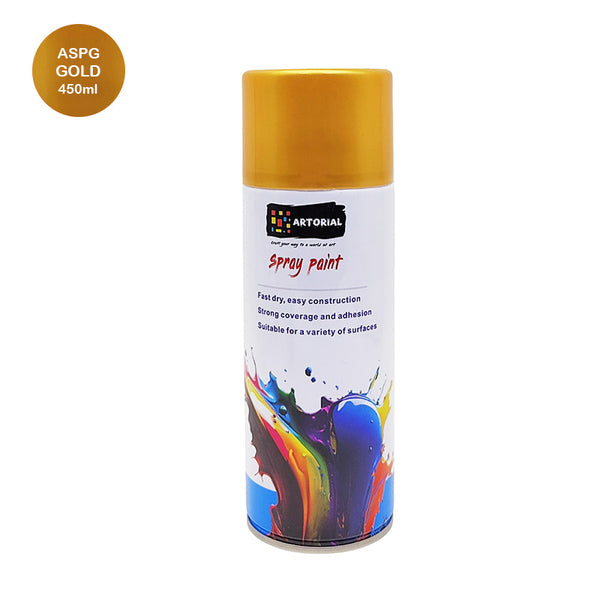 Artorial Spray Paint Gold 450ml