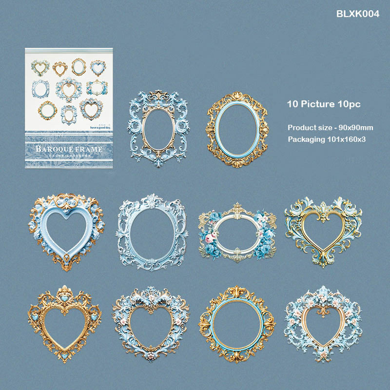 Baroque Retro Paper CutOut