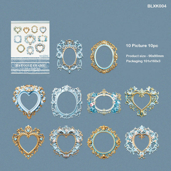 Baroque Retro Paper CutOut