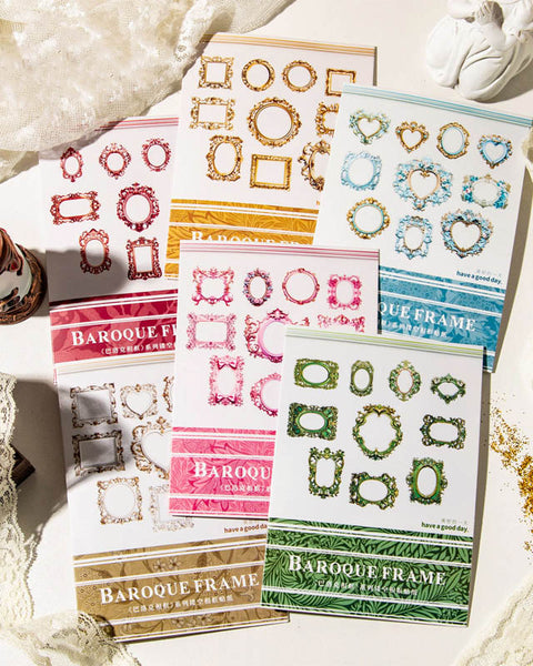 Baroque Retro Paper CutOut