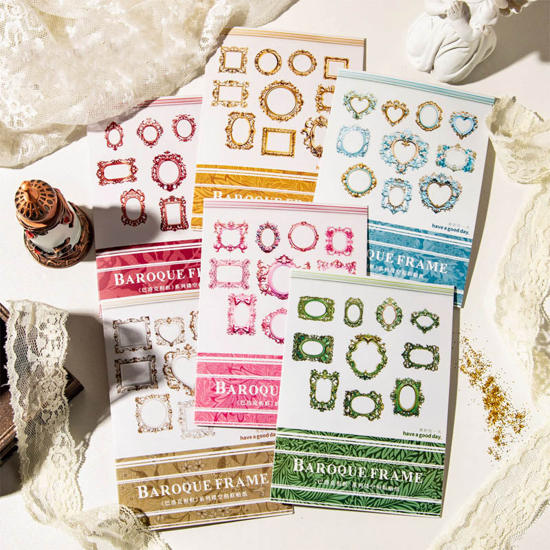 Baroque Retro Paper CutOut