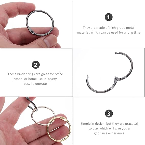 Binder Rings Steel 30mm