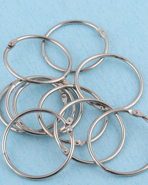 Binder Rings Steel 50mm, 6 pieces