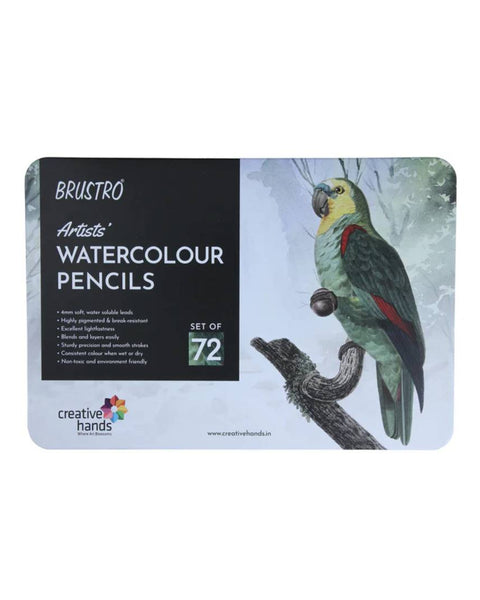 Brustro Watercolour Pencils Watercolour Pencils Set 72 Colour