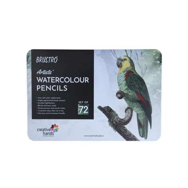 Brustro Watercolour Pencils Watercolour Pencils Set 72 Colour