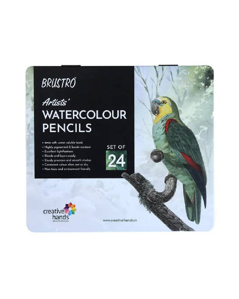 Brustro Watercolour Pencils Watercolour Pencils Set of 24