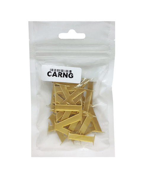 Clock Acrylic Roman Letters Gold 1inch