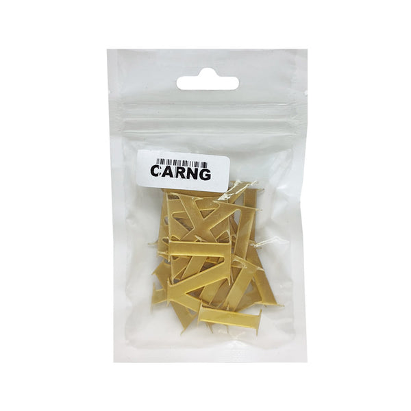 Clock Acrylic Roman Letters Gold 1inch