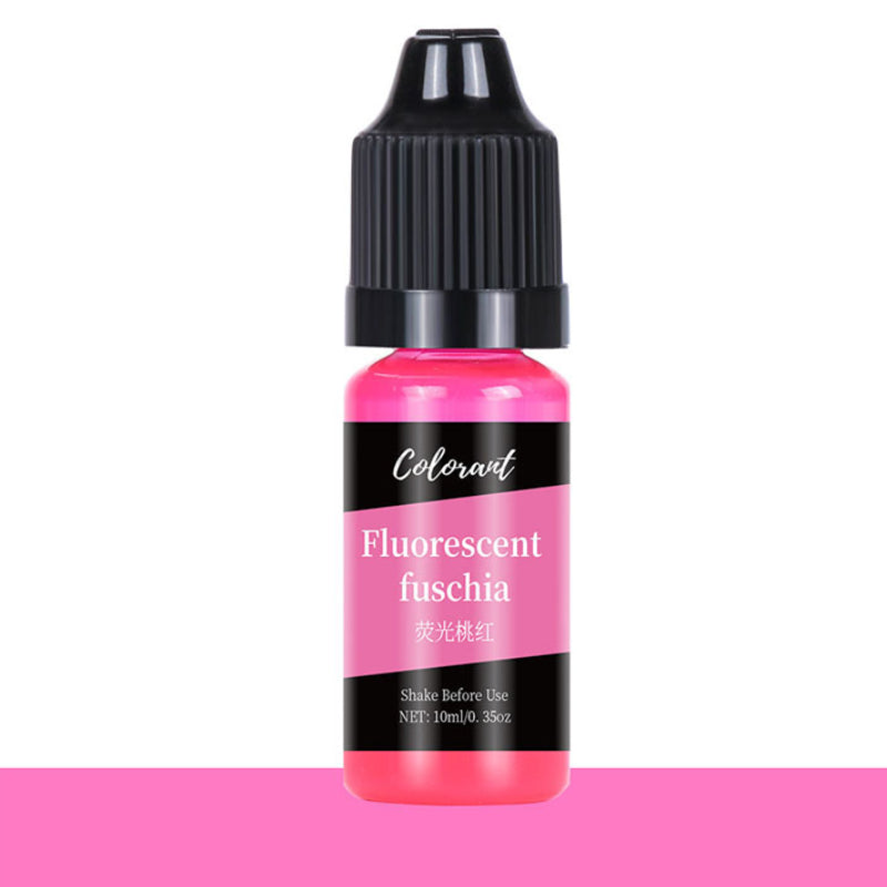 Colourant Flourescent Fuschia 10ml for Resin Art