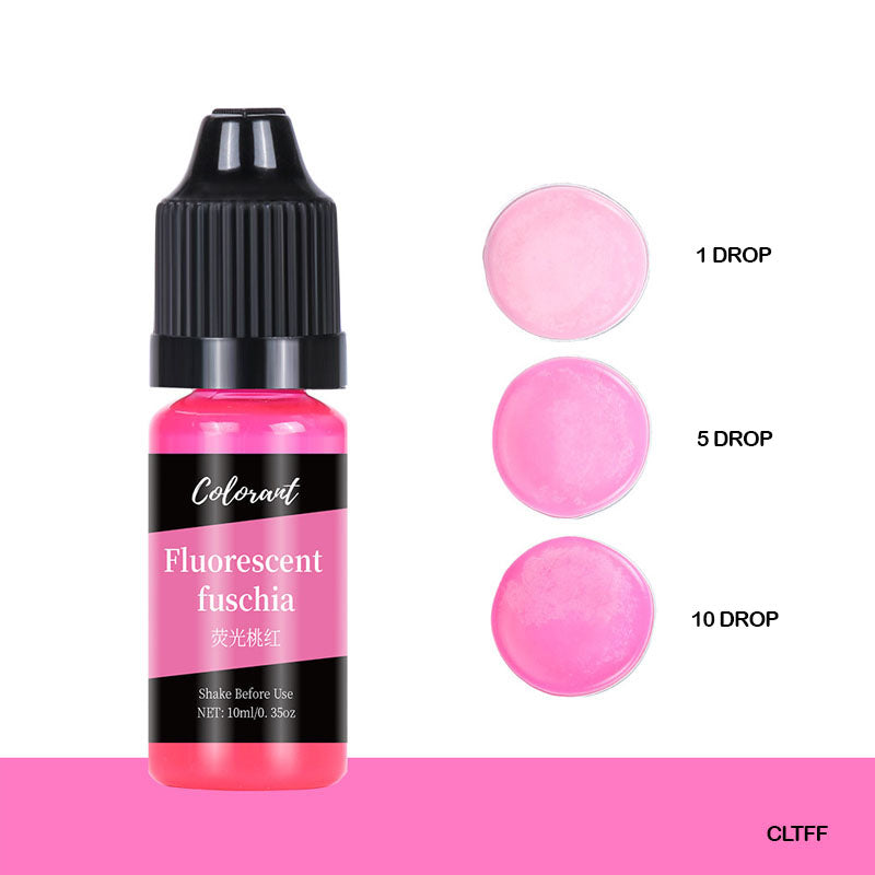Colourant Flourescent Fuschia 10ml for Resin Art