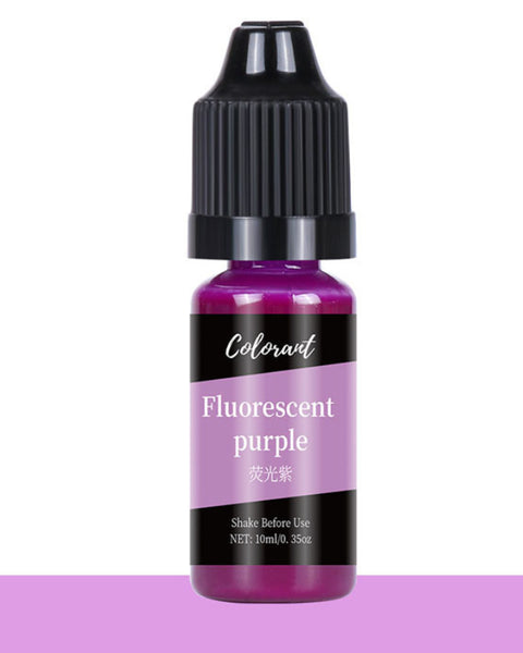 Colourant Flourescent Purple 10ml for Resin Art