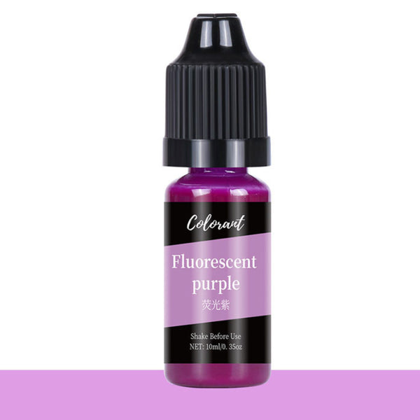 Colourant Flourescent Purple 10ml for Resin Art