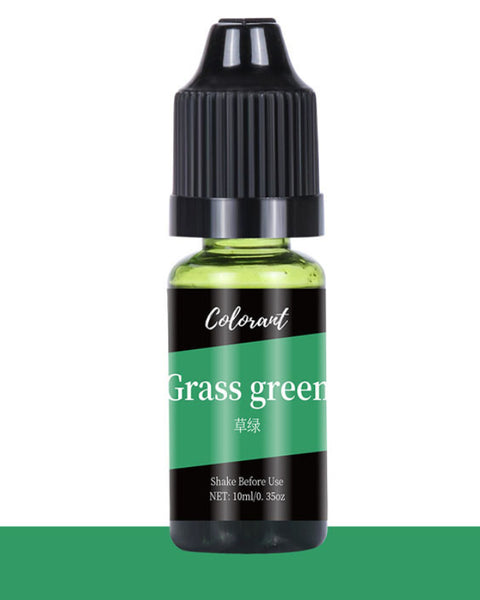 Colourant Grass Green 10ml for Resin Art