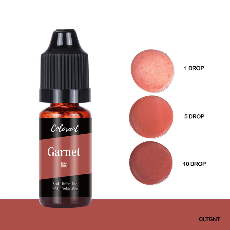 Colourant Garnet 10ml for Resin Art