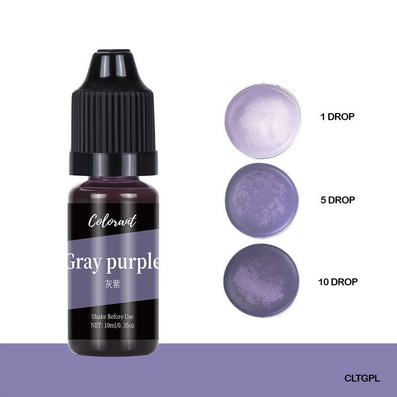Colourant Grey Purple 10ml for Resin Art