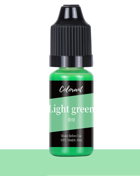 Colourant Light Green 10ml for Resin Art