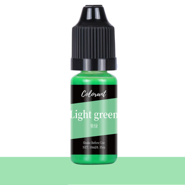 Colourant Light Green 10ml for Resin Art