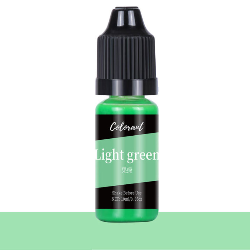 Colourant Light Green 10ml for Resin Art