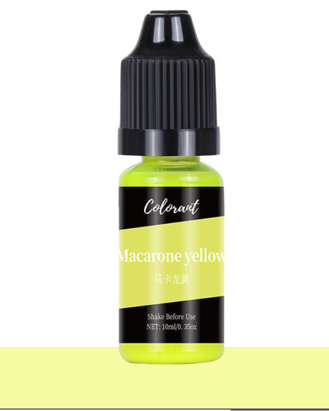 Colourant Macarone Yellow 10ml for Resin Art