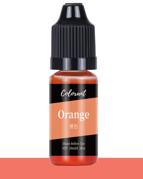 Colourant Orange 10ml for Resin Art