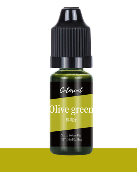Colourant Olive Green 10ml for Resin Art