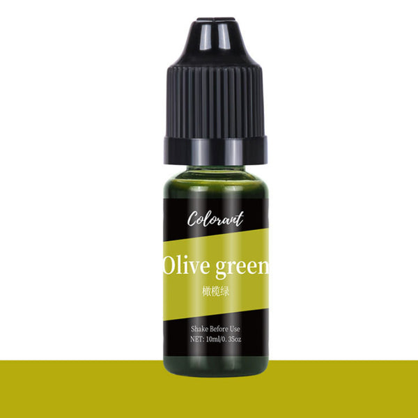 Colourant Olive Green 10ml for Resin Art